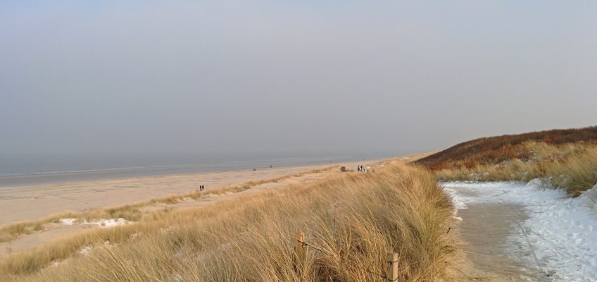 Spiekeroog, Weg am Strand