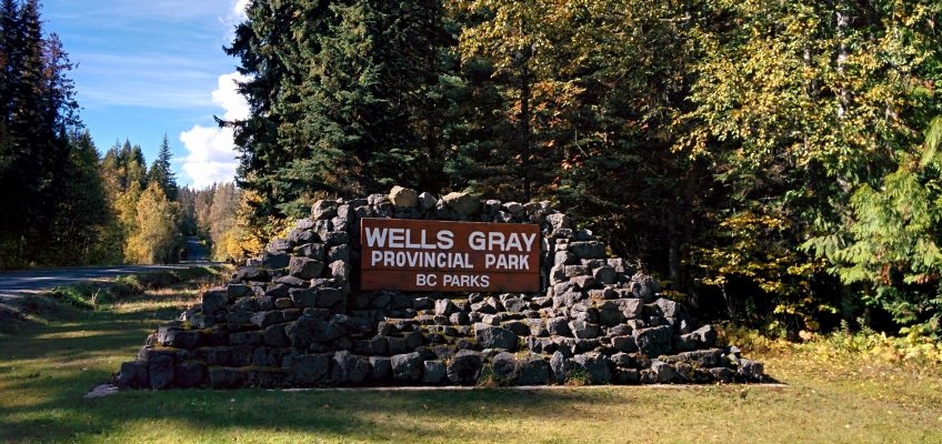 Wells Gray Provincial Park - Eingang