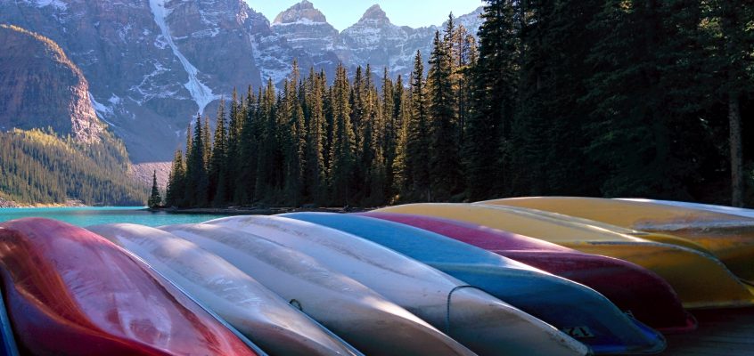 Lake Louise und Moraine Lake